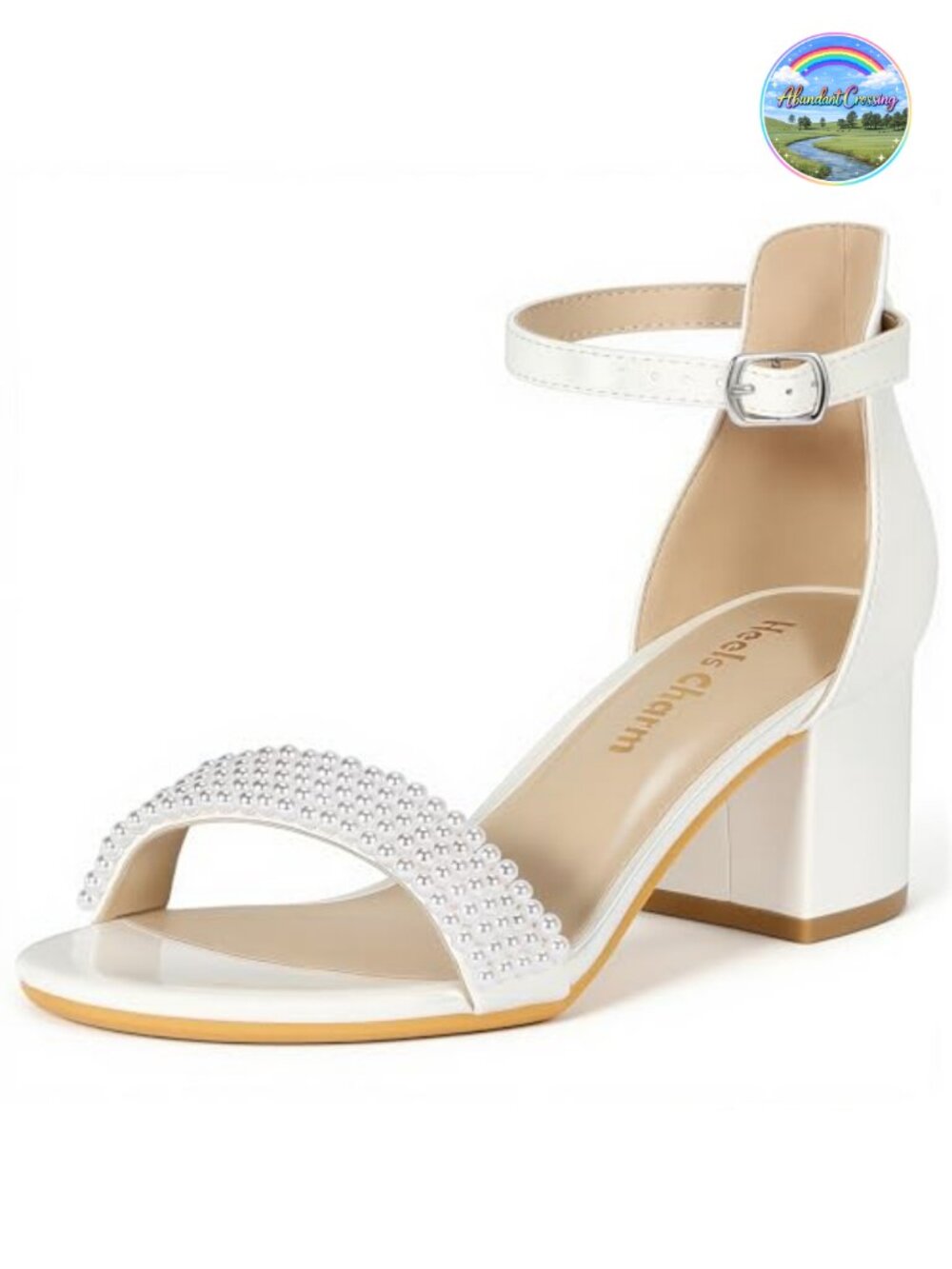 Women's Strappy Chunky Block Low Heeled Sandals 2 Inch Open Toe Ankle Strap